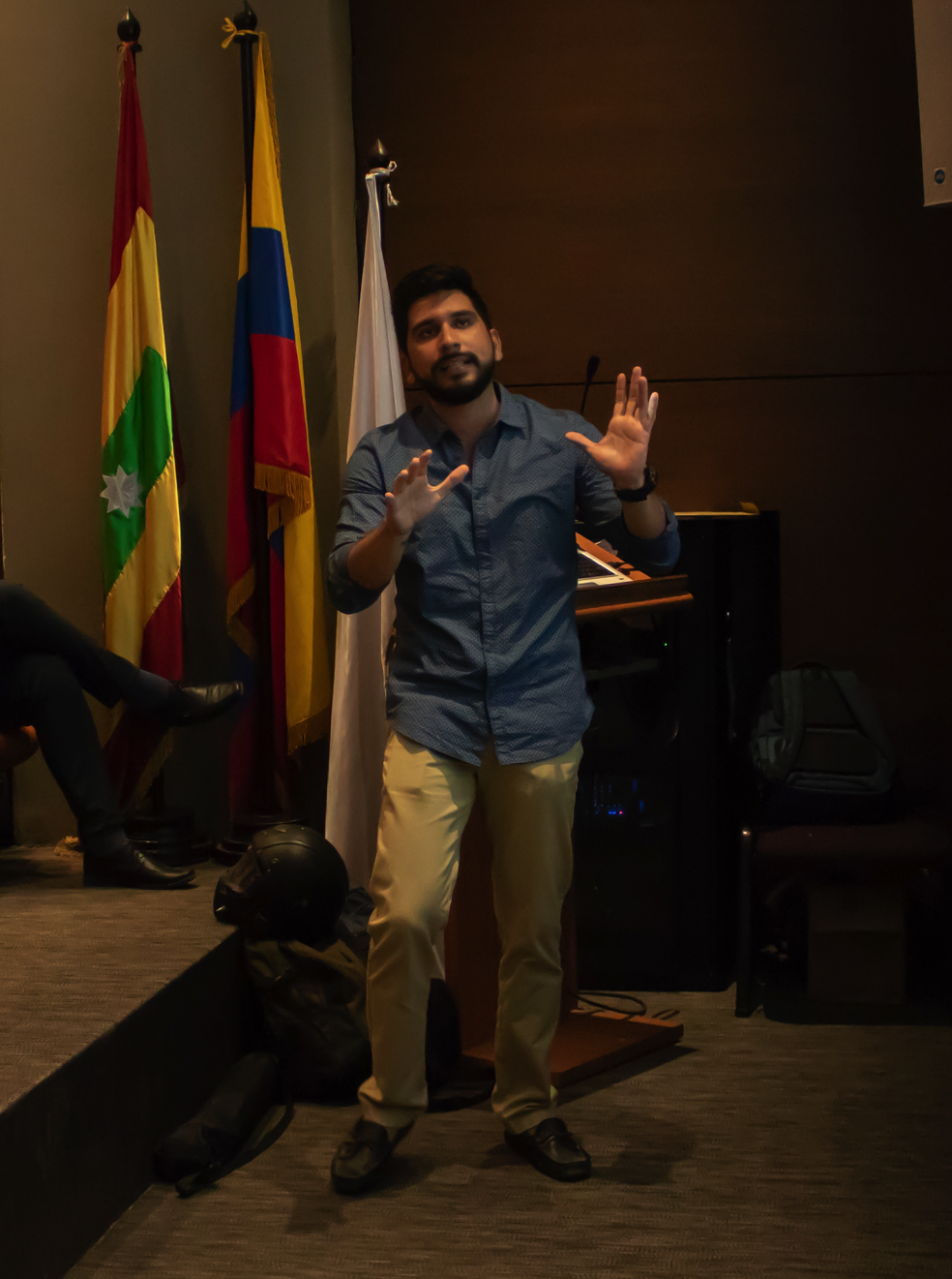 Clase en la Maestría de Educación - Universidad de la Costa